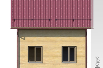 Покраска дома из бруса + фото