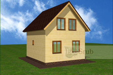 Маленькие дома из профилированного бруса + фото