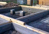 Как залить фундамент под деревянный дом