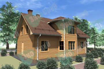 Конструкция деревянного дома + фото