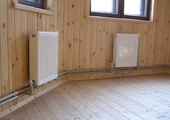 Водяное отопление в деревянном доме