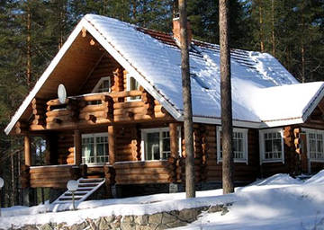 Можно ли не топить деревянный дом зимой
