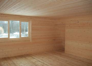 Материалы для внутренней отделки деревянного дома