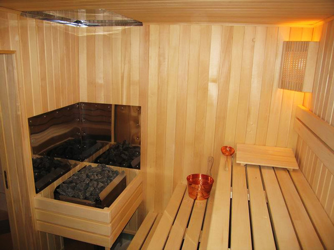 баня в деревянном доме