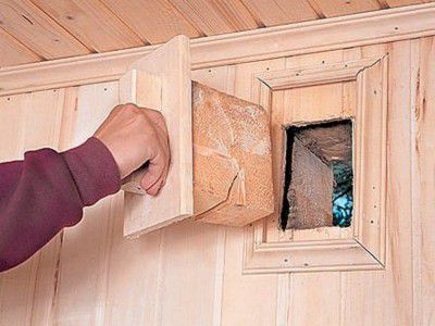 Как сделать вытяжку в деревянном доме